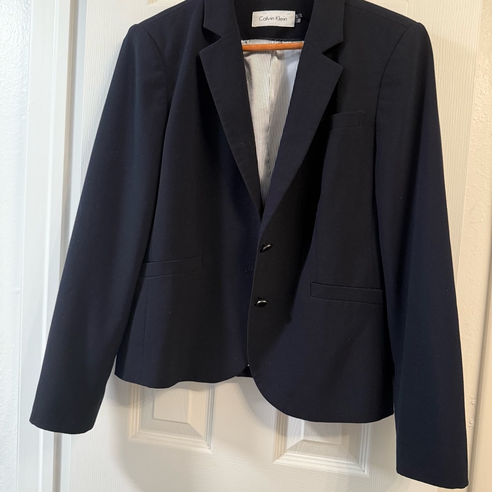 Calvin Klein Women's Black Blazer